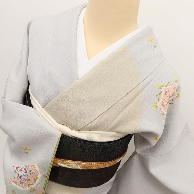百華Y5763 美品 着物 正絹 手縫い仕立て 訪問着