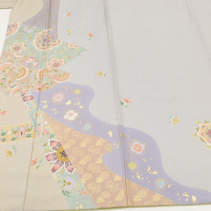 百華Y5763 美品 着物 正絹 手縫い仕立て 訪問着
