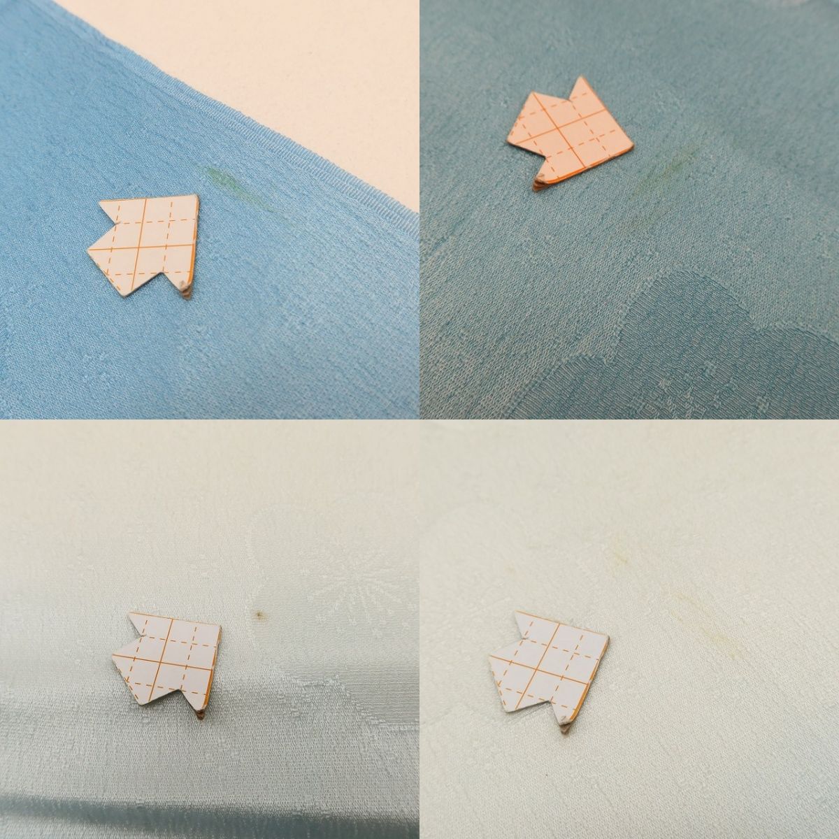 百華Y5764 ５枚セット 着物 正絹 和装小物 帯揚げ