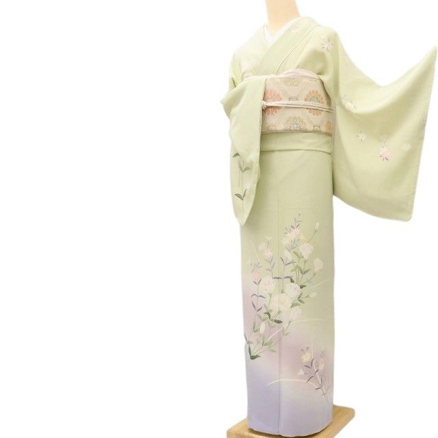百華Y5772 新品 仕付け糸付 本加賀友禅  田中勲 落款 さが美謹製 Sサイズ 着物 正絹 手縫い仕立て 訪問着