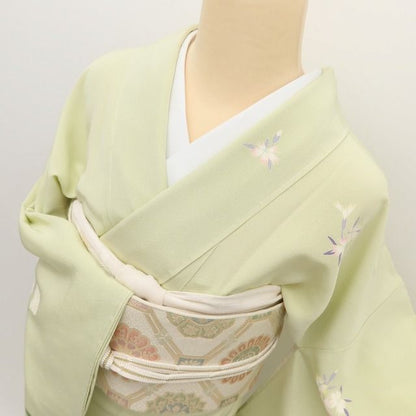 百華Y5772 新品 仕付け糸付 本加賀友禅  田中勲 落款 さが美謹製 Sサイズ 着物 正絹 手縫い仕立て 訪問着