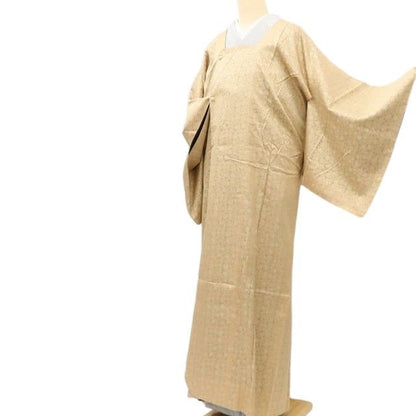 百華Y5773 美品 やまと誂製 リバーシブル ロング丈 着物 正絹 道行コート