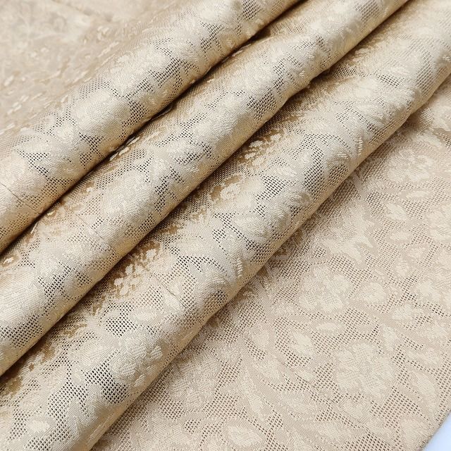 百華Y5773 美品 やまと誂製 リバーシブル ロング丈 着物 正絹 道行コート