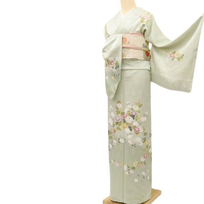 百華Y5784 新品 仕付け糸付 着物 正絹 訪問着
