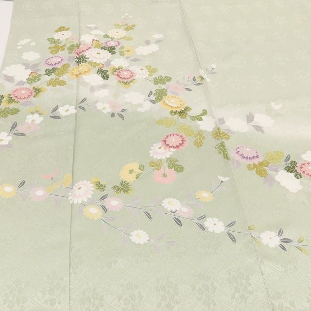 百華Y5784 新品 仕付け糸付 着物 正絹 訪問着