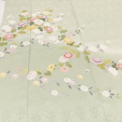 百華Y5784 新品 仕付け糸付 着物 正絹 訪問着