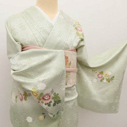 百華Y5784 新品 仕付け糸付 着物 正絹 訪問着