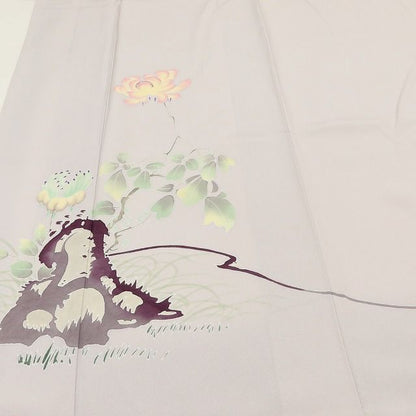 百華Y5790 新品 仕付け糸付 手描き友禅 着物 正絹 手縫い仕立て 訪問着
