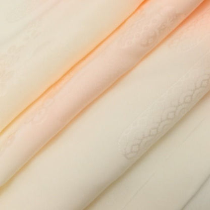 百華Y5798 美品未着用 仕付け糸付 半襟付 袖無双 着物 正絹 手縫い仕立て 長襦袢