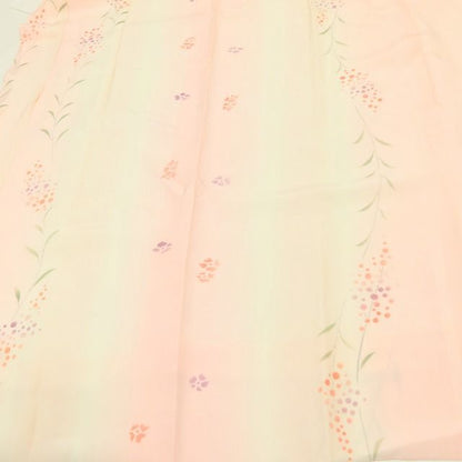 百華Y5799 新品 仕付け糸付 着物 正絹 手縫い仕立て 長襦袢
