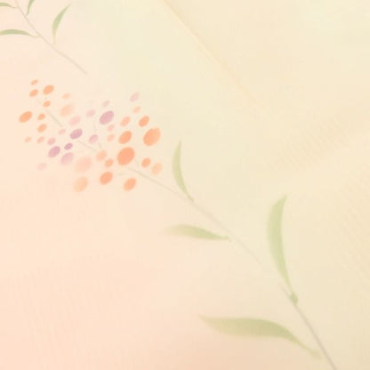 百華Y5799 新品 仕付け糸付 着物 正絹 手縫い仕立て 長襦袢