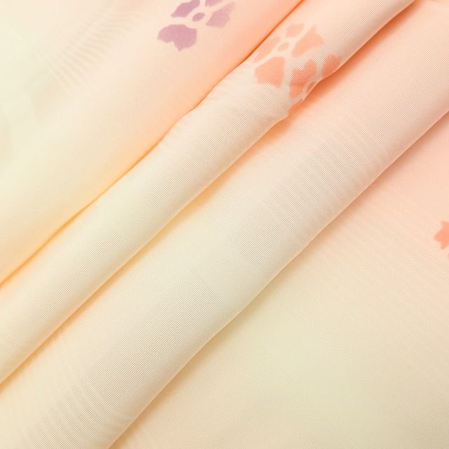 百華Y5799 新品 仕付け糸付 着物 正絹 手縫い仕立て 長襦袢