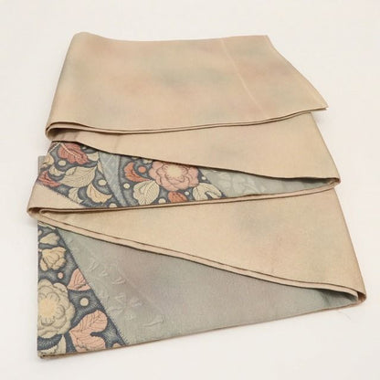 百華Y5802 美品 辻が花 着物 正絹 袋帯
