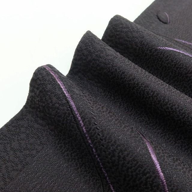 百華Y5809 新品 仕付け糸付 着物 正絹 ロング丈 道行コート