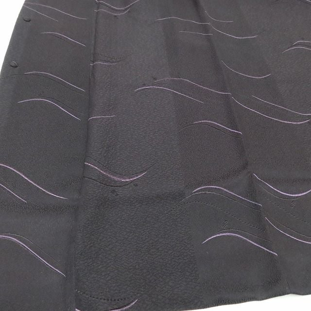 百華Y5809 新品 仕付け糸付 着物 正絹 ロング丈 道行コート