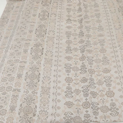 百華Y5810 新品 仕付け糸付 着物 正絹 手縫い仕立て ロング丈 道行コート