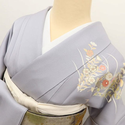 百華Y5813 金駒刺繍 着物 正絹 手縫い仕立て 訪問着