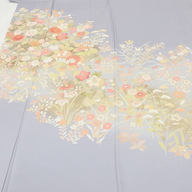 百華Y5813 金駒刺繍 着物 正絹 手縫い仕立て 訪問着