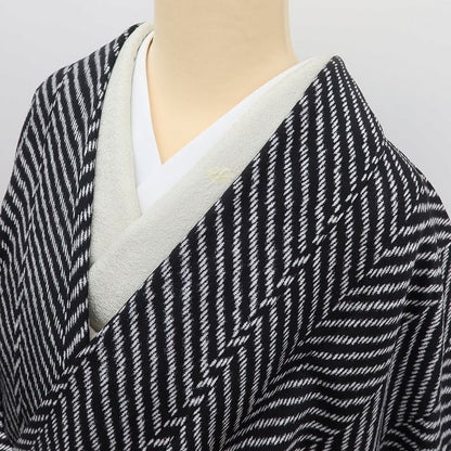 百華Y5815 新品 仕付け糸付 着物 正絹 ロング丈 手縫い仕立て 道中着